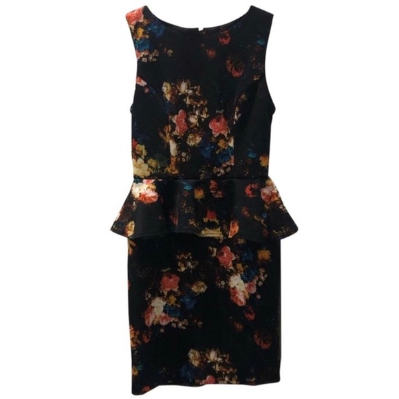 B Darlin Dresses & Skirts - B. Darlin Peplum Floral Dress